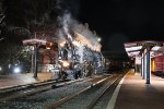 Night shot of 1309 at the Cumberland Station